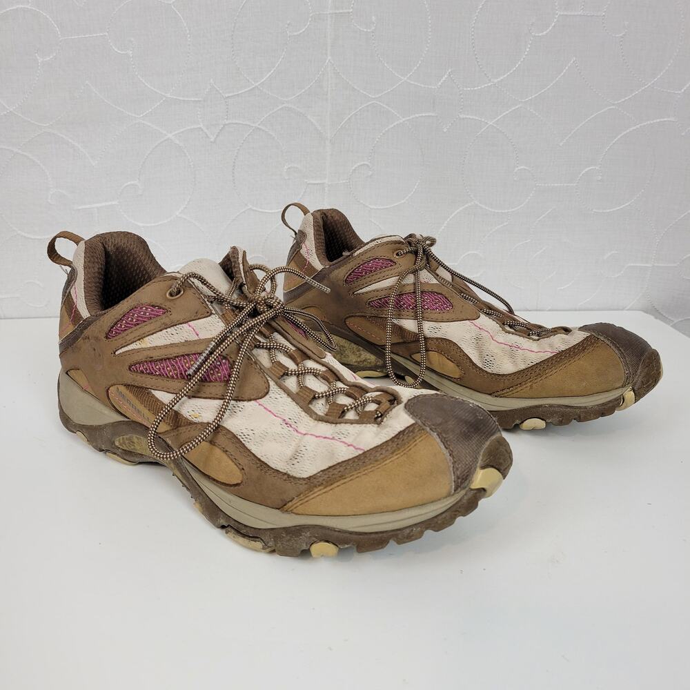 Merrell Siren Women's Shoes 11 Sync Brown Orthholite Vibram Outdoor Performance‎